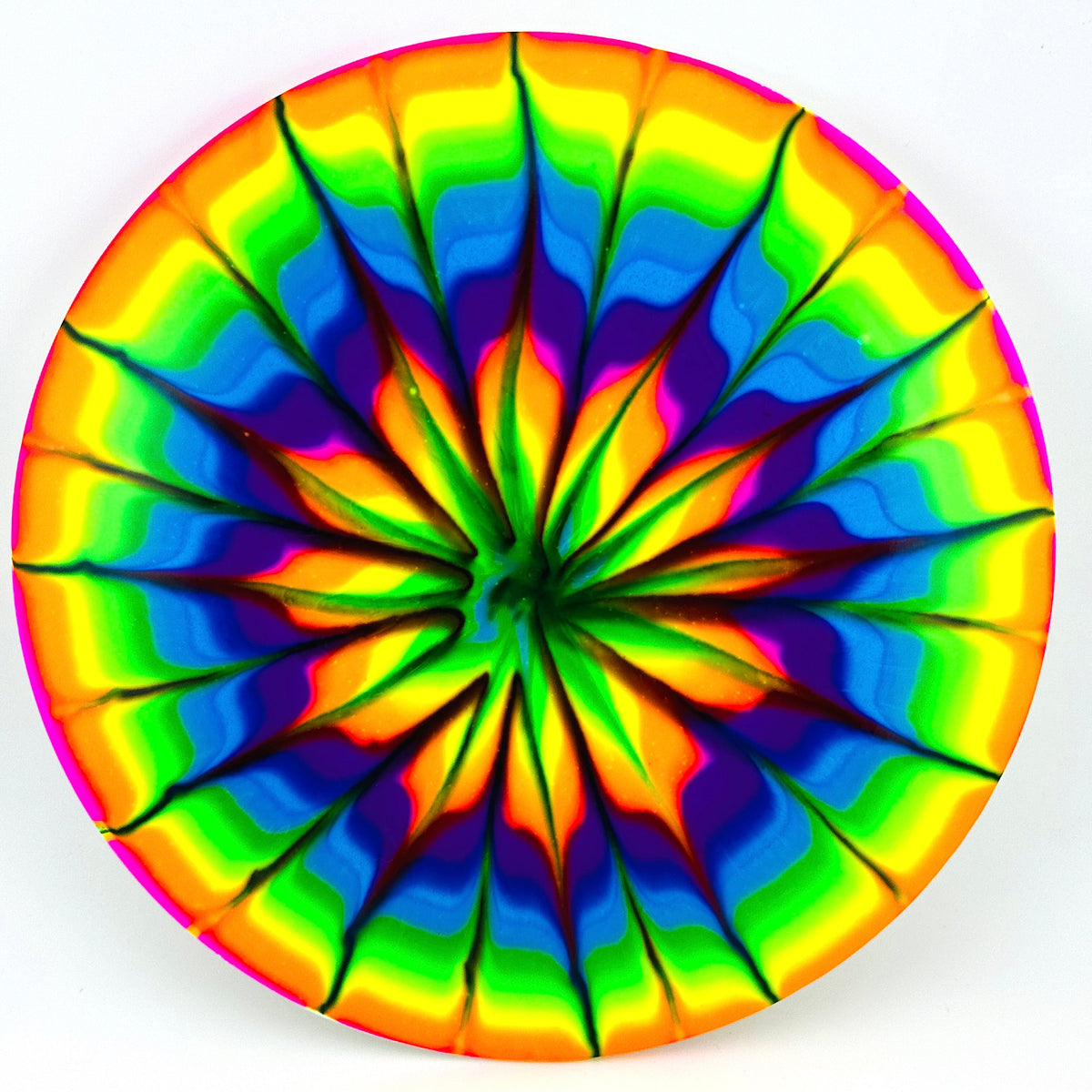 Discraft ESP Zeus Bottom Stamp Paul McBeth, 1734g Dr. Kristy Disc Dyes