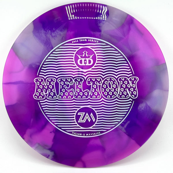 Dynamic Discs Fuzion-X Burst Maverick Zach Melton Team Series, 173g