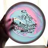 Latitude 64 Limited Edition Disc Golf Valley Stamp Opto Compass, 175g