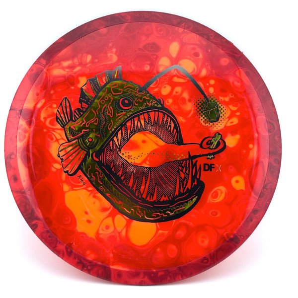 Axiom Neutron Fireball - DFX Discs Stamp - Angler Fish by Klou Design, 169g