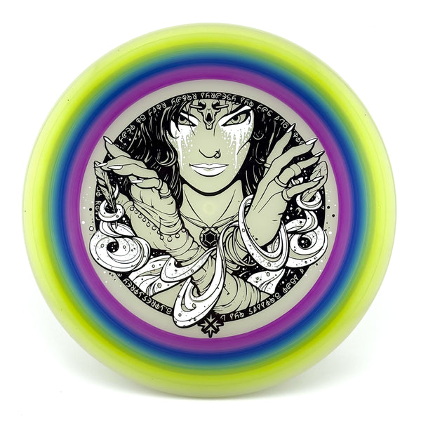 Axiom Total Eclipse Hex - DFX Discs Stamp - The Enchantress, 176g