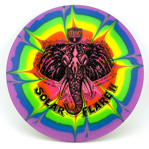 Discmania C-Line FD3 Solar Flare 2 - Alden Harris Signature Series Glow Metal Flake, 174g