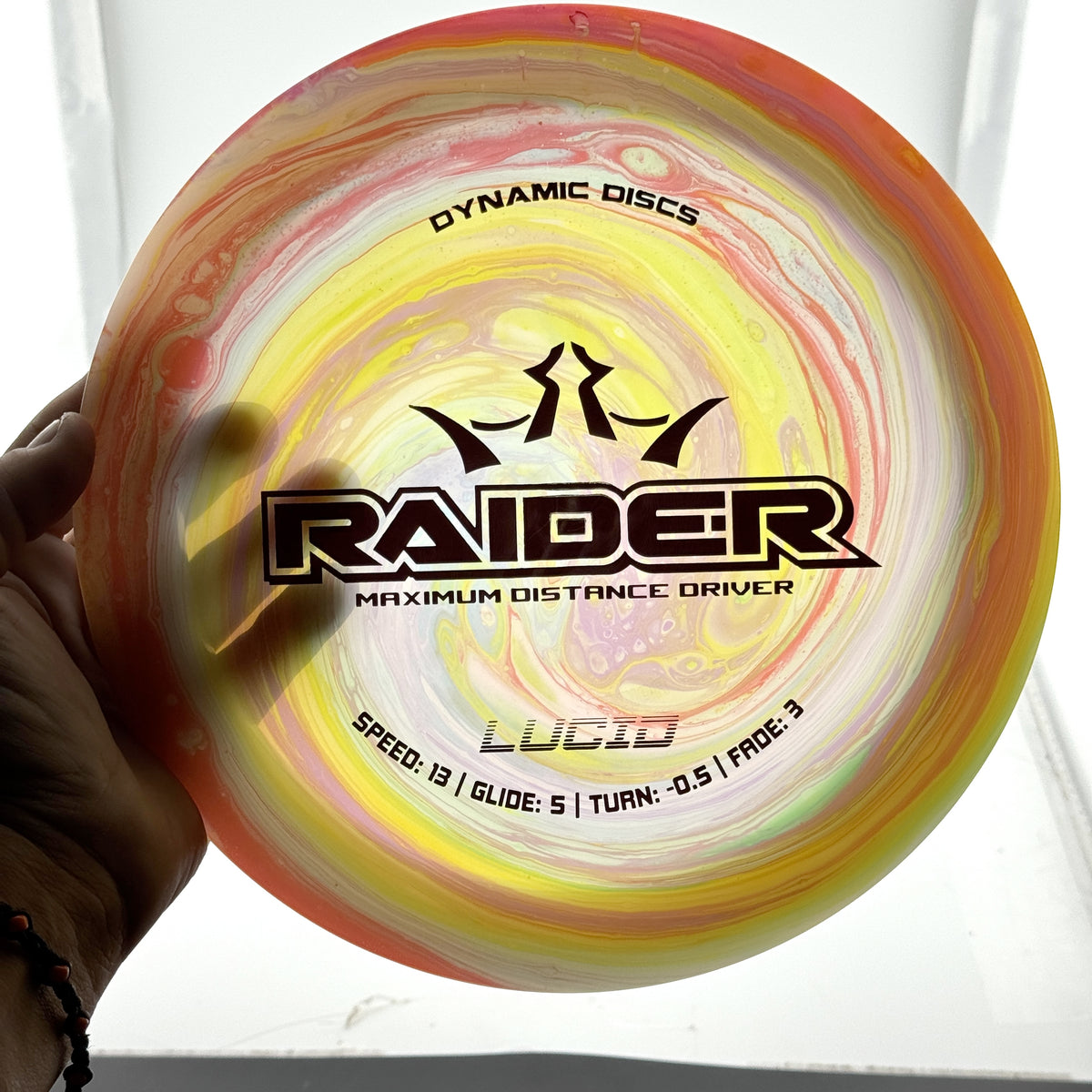 Dynamic Discs Lucid Raider, 169g – Dr. Kristy Disc Dyes