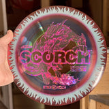Discraft Fuzed Z Scorch with Flame Pattern, 173g