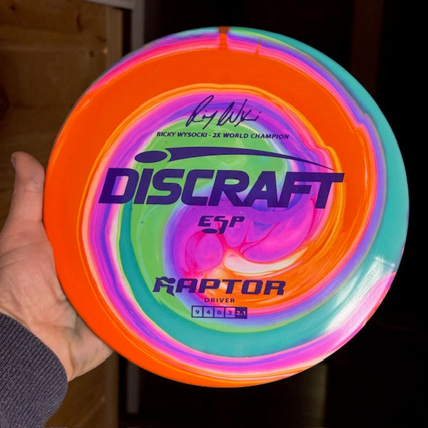 Discraft ESP Raptor - Ricky Wysocki Signature Series, 173g – Dr. Kristy ...