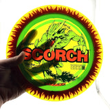 Discraft Fuzed Z Scorch with Flame Pattern, 173g
