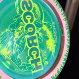 Discraft Fuzed Z Scorch with Flame Pattern, 173g