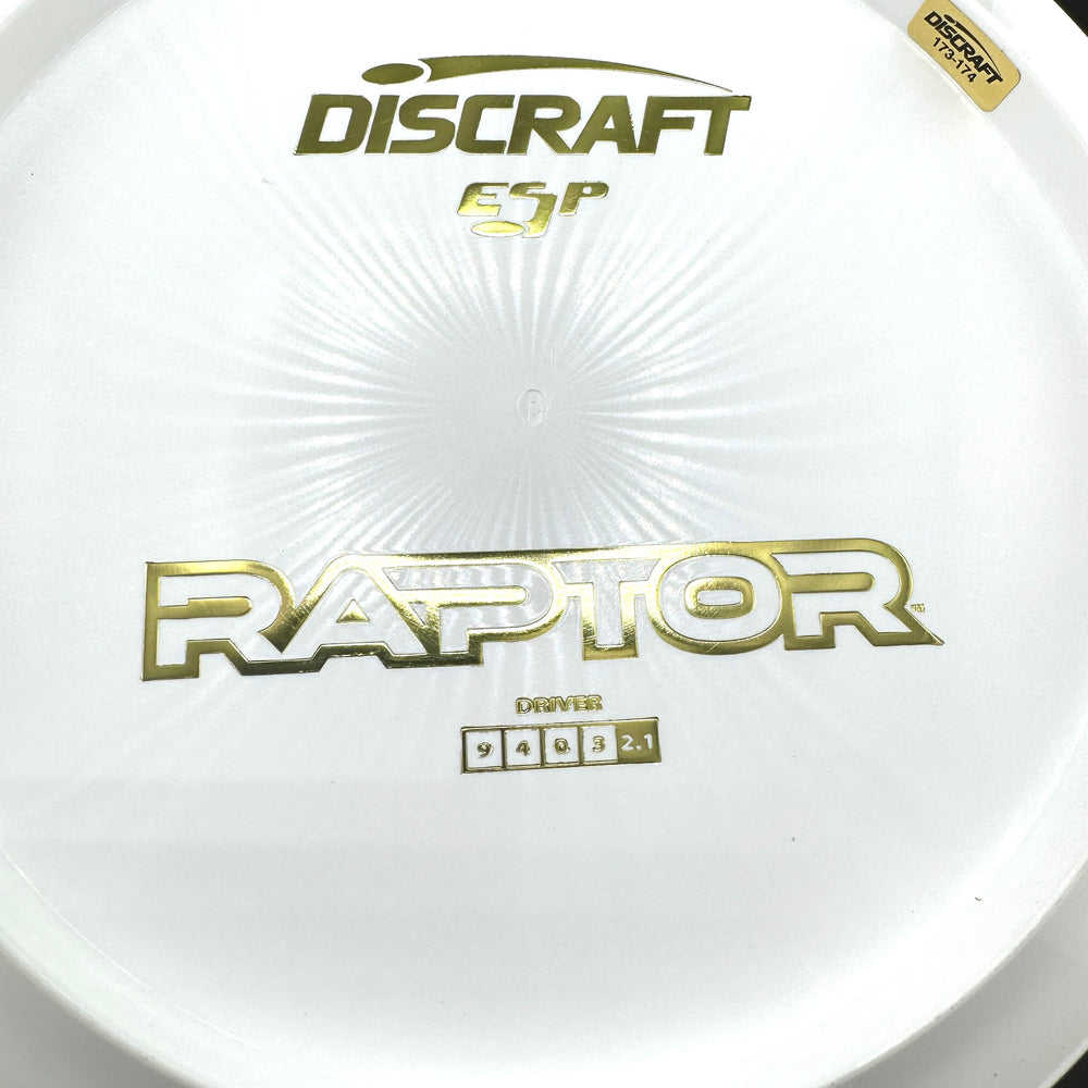 Discraft Blank ESP Raptor Bottom Stamp