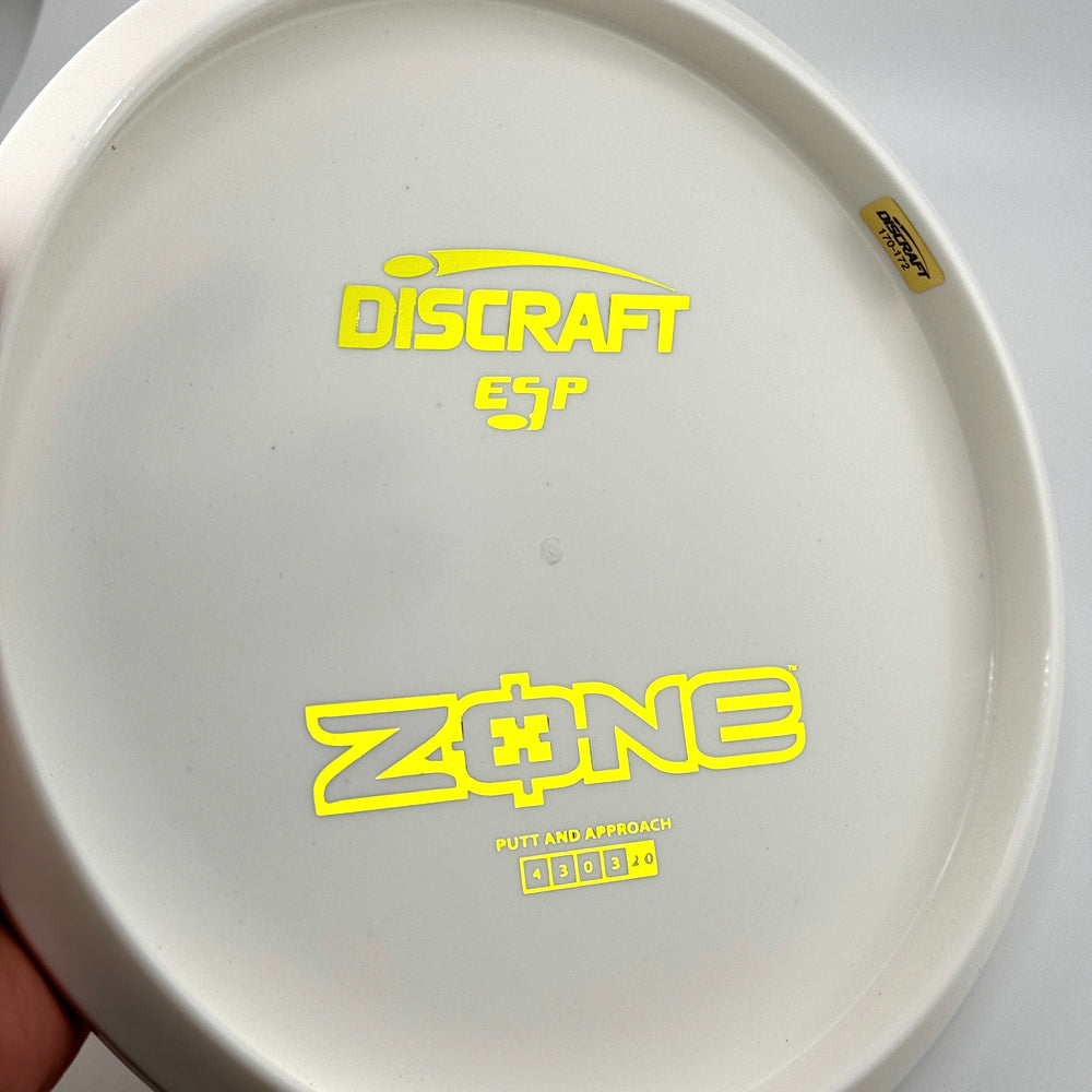 Discraft Blank ESP Zone Bottom Stamp