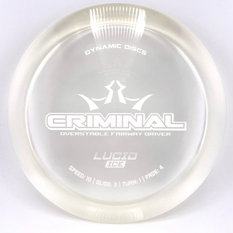 Dynamic Discs Lucid Ice Criminal