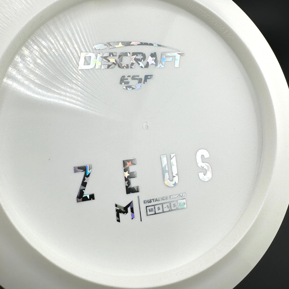 Discraft Blank ESP Zeus Bottom Stamp Paul McBeth