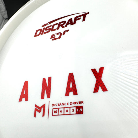 Discraft Blank ESP Anax Bottom Stamp Paul McBeth