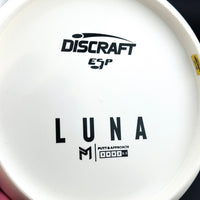 Discraft Blank ESP Luna Bottom Stamp Paul McBeth