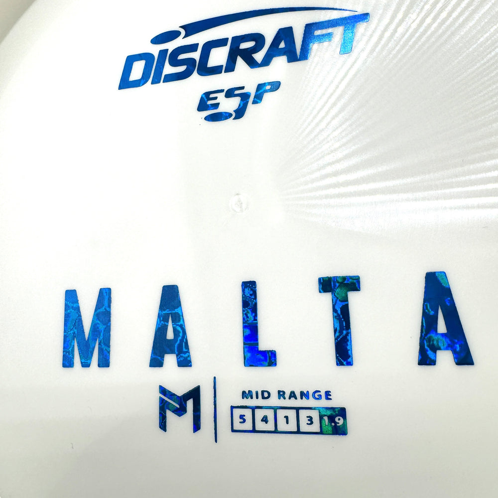 Discraft Blank ESP Malta Bottom Stamp Paul McBeth