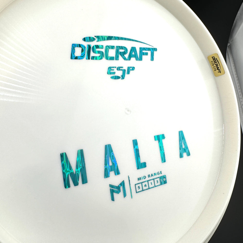 Discraft Blank ESP Malta Bottom Stamp Paul McBeth