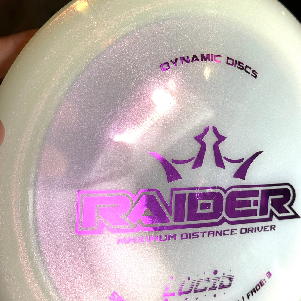 Dynamic Discs Lucid Ice Glimmer Raider