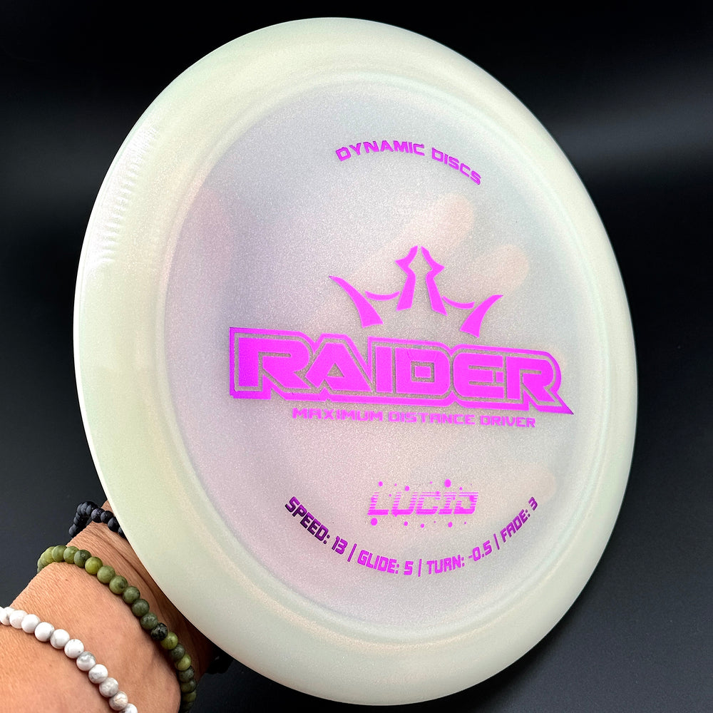 Dynamic Discs Lucid Ice Glimmer Raider