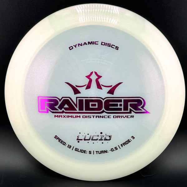 Dynamic Discs Lucid Ice Glimmer Raider