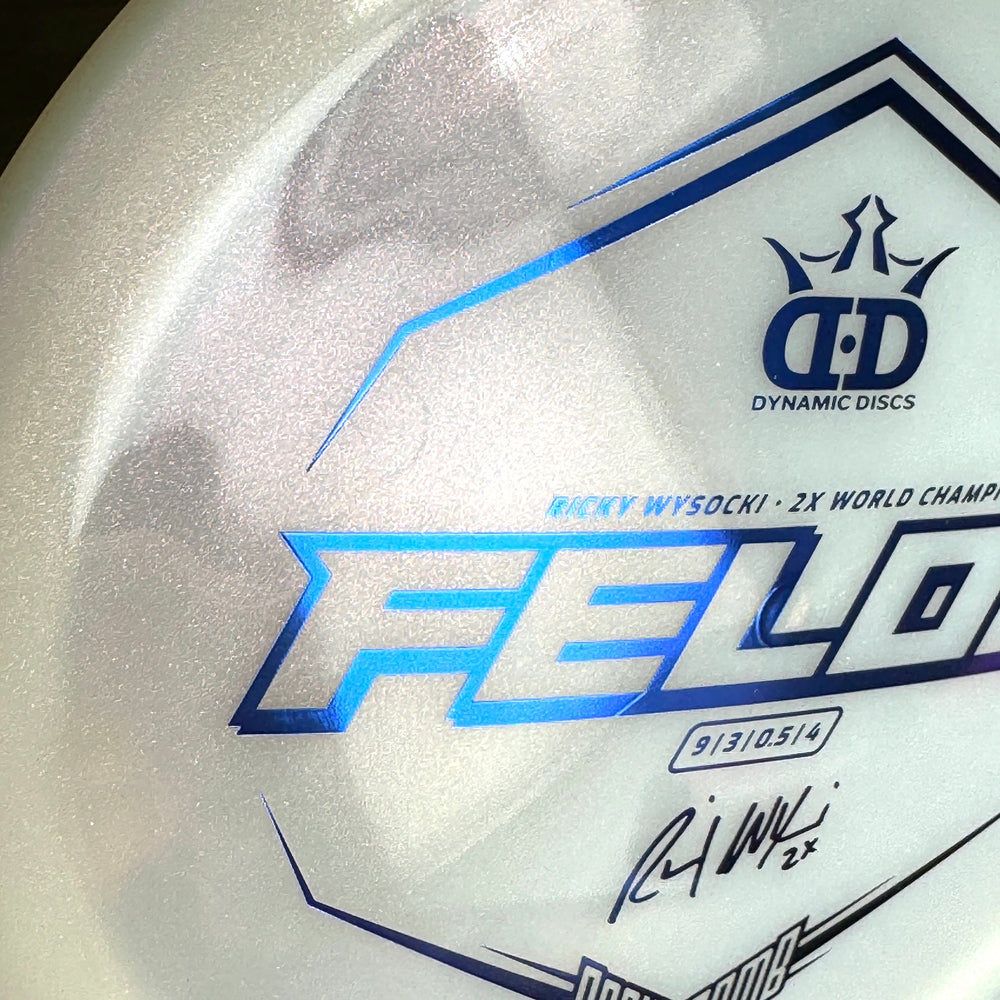 Dynamic Discs Lucid Ice Glimmer Felon Ricky Wysocki