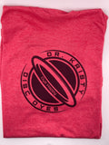 Dr. Kristy Disc Dyes T-Shirt - Red