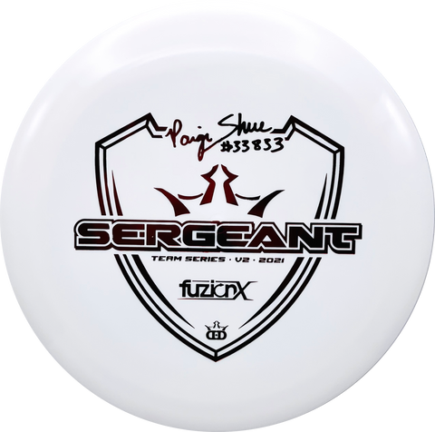 Dynamic Discs Fuzion-X Sergeant, Paige Shue Team Series